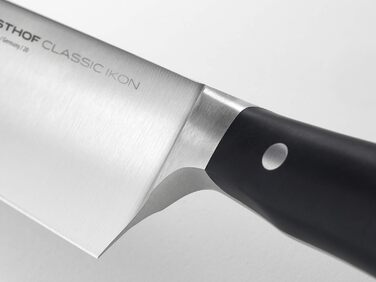 Кухонний ніж WÜSTHOF Classic Ikon 16 см, чорний, Німеччина
