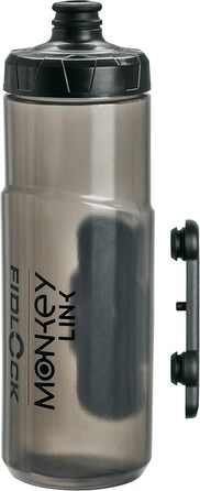 Велосипедна пляшка MonkeyLink MonkeyBottle 600 мл з магнітним кріпленням, комплект (пляшка, BottleMount, BikeMount)