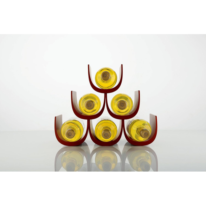 Alessi Noè модульна полиця для пляшок, термопластик, червона, 15,5x10x11,5 см