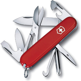 Ніж Victorinox Super Tinker, швейцарський армійський мультитул 14 в 1: лезо, відкривачка, викрутка