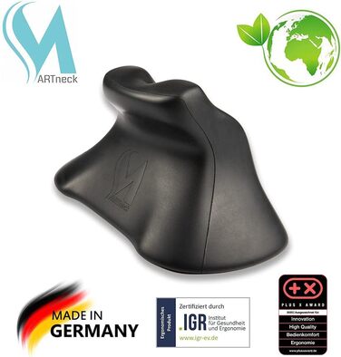 MARTneck® Оригінальна ортопедична подушка для шиї, голови та спини, розроблена німецькими ортопедами, м'яка, для остеопатичної терапії та розтягування шиї, проти болю