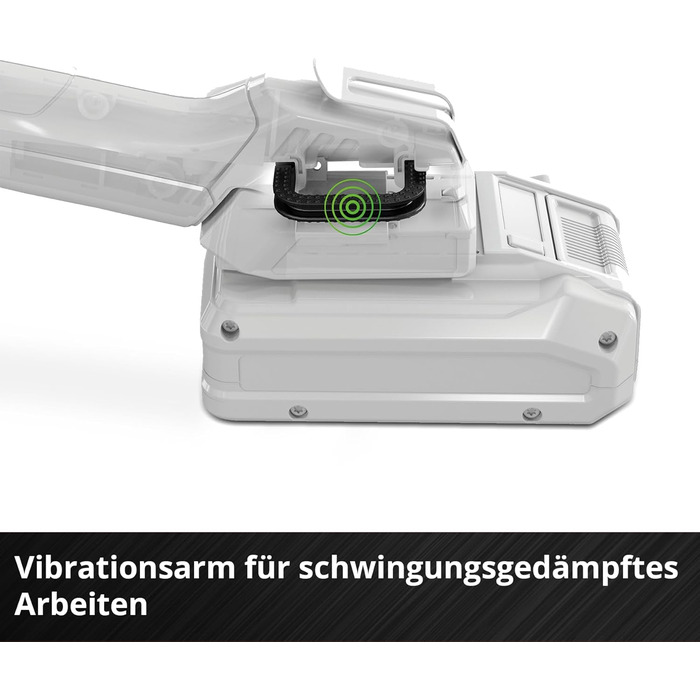 Акумуляторна гілкоріз Einhell GE-GS 18/150 Li-Solo Power X-Change 18В, зріз до 100 мм, хід 20 мм, знімна дуга, 2 пилки, без акумулятора