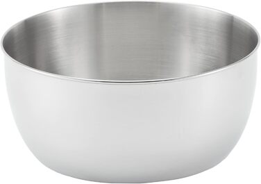 Сушарка для салату WMF Gourmet 25,4 см, нержавіюча сталь Cromargan, полірування, пластикове сито, підходить для посудомийної машини