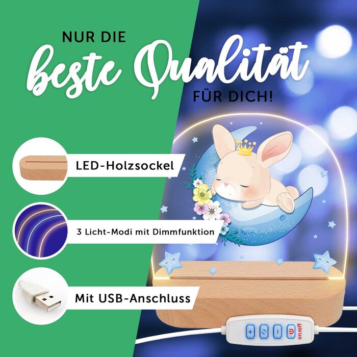 Персоналізований LED нічник для дітей із іменем, дизайн Веселка, червоний, нічна лампа на тумбочку в дитячу кімнату, подарунок для малюків
