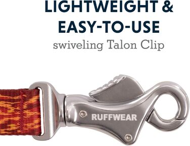 Повідок для собак RUFFWEAR Flat Out, Ember Distortion, нейлон