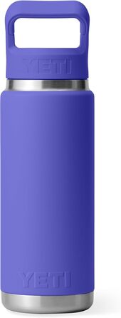 Термос-бутилка YETI Rambler C з трубочкою, вакуумна, нержавіюча сталь, 769 мл, Ultra Marine Violet