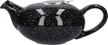 Чайник LONDON POTTERY Pebble з ситечком, 1 л, керамічний, чорний, для заварювання чаю