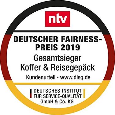 Валіза Hauptstadtkoffer Wannsee середня, жорсткий корпус, 68 см, 63 л, темно-синя/коричнева