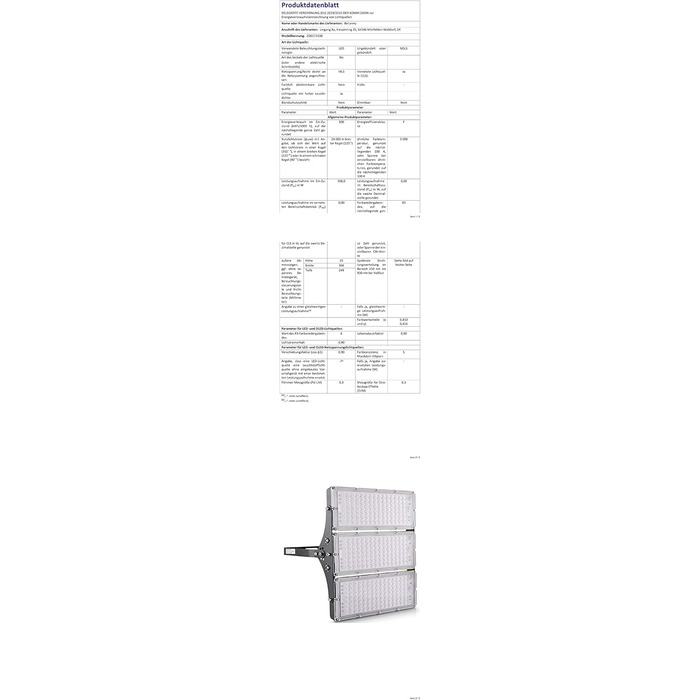 LED прожектор 300W 30000Лм, тепле біле світло 3000K, IP65, вуличний водонепроникний ліхтар для саду, тераси, гаража, спортмайданчика, фабрики, майстерні