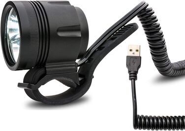 USB-ліхтар на голову для спорту та відпочинку, 950 люмен, 4 режими, сумісний із powerbank 5V 2A