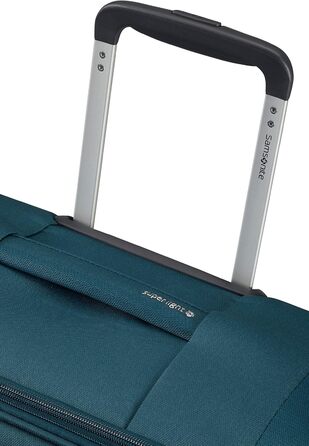 Валіза Samsonite Citybeat Spinner S (синя, Petrol Blue), валіза Samsonite Citybeat Spinner M EXP (66 см, 67/73 л, розширювана)