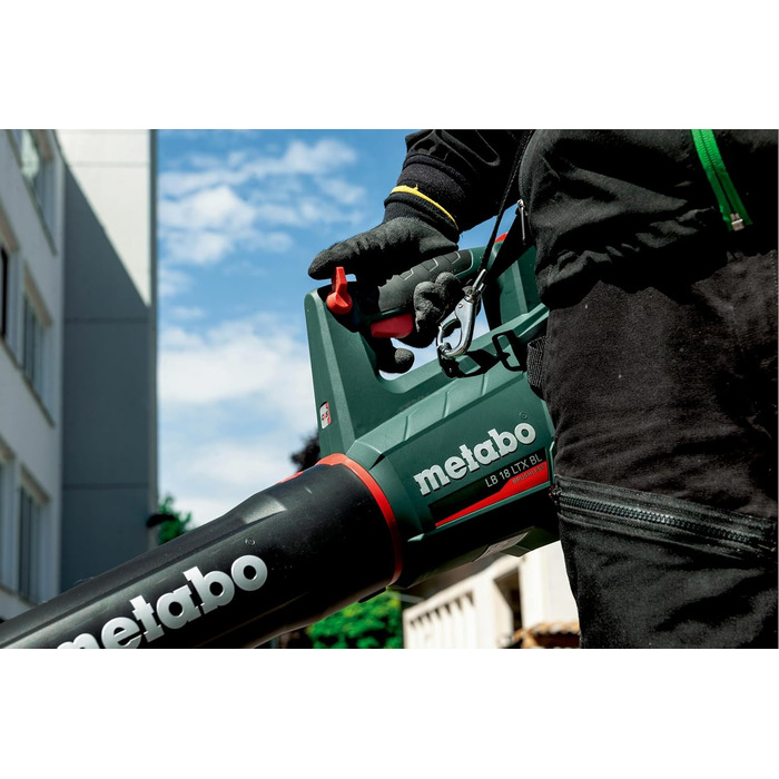 Акумуляторний повітродув Metabo LB 18 LTX BL, 18 В, потужний безщітковий двигун, тиха робота, без акумулятора і зарядного пристрою