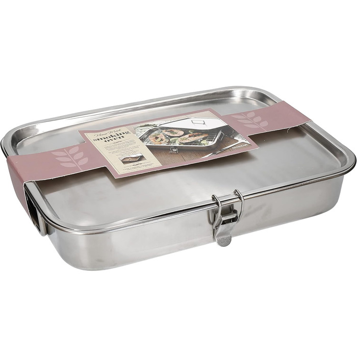 Коптильня KitchenCraft BBQ/Grill для духовки та гриля, 37,5x27 см