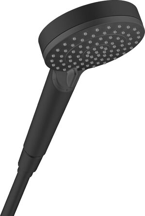 Ручний душ hansgrohe Vernis Blend, 2 режими, круглий 100 мм, антикальк, матовий чорний