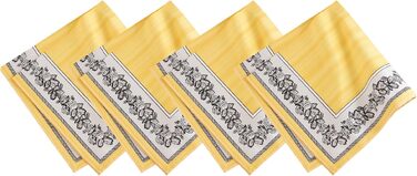 Серветки Villeroy & Boch Audun, бавовна, великі, 53,3×53,3 см, 4 шт.