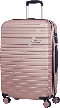 Валіза American Tourister Aero Racer Spinner 68 см, розширювана, 75.5 л, рожевий, легка, на 4 колесах