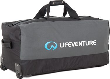 Дорожня сумка Lifeventure Expedition 120 л з колесами, міцна, складана, сіра