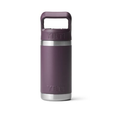 Дитяча пляшка YETI Rambler Jr. 340 мл із соломинкою, морська синя (фіолетова), термостійка