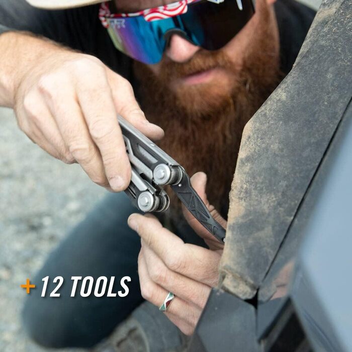 Мультитул Gerber Dual Force з 12 функціями, футляр, одноручне відкриття, замок Frame-Lock, довжина 12 см