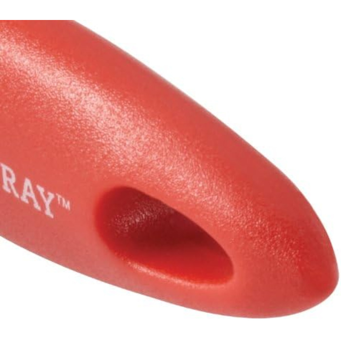 Овочечистка та щітка Rachael Ray Veg-a-Peel, нейлон, червона