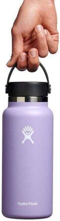 Термобутилка HYDRO FLASK 1180 мл із нержавіючої сталі, ізольована спортивна пляшка з герметичною кришкою Flex Cap, для води, для спорту, колір Moonshadow, можна мити в посудомийній машині
