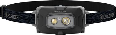 Налобний ліхтар Ledlenser HF4R Core, 500 люмен, LED, акумуляторний, водонепроникний IP68, з червоним світлом для outdoor-активностей