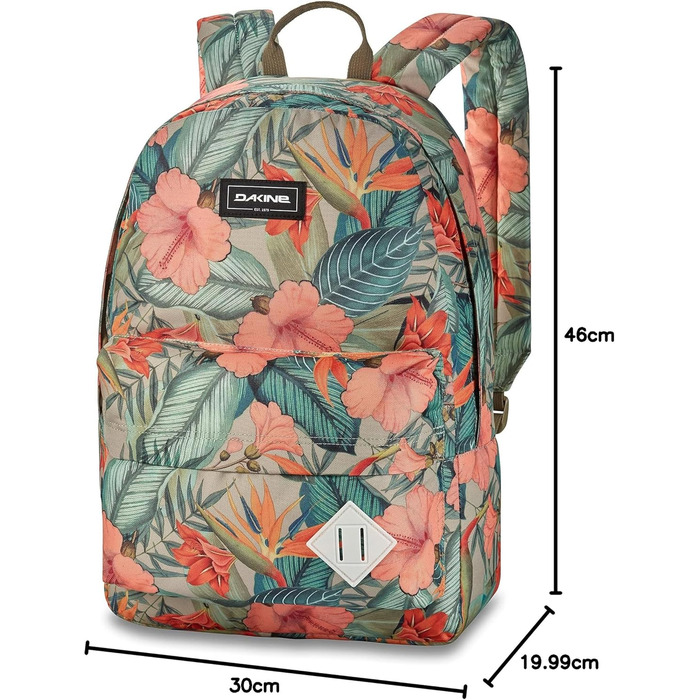 Рюкзак Dakine 365 Pack Iter унісекс з відділенням для ноутбука, сірий, Rattan Tropical, універсальний розмір