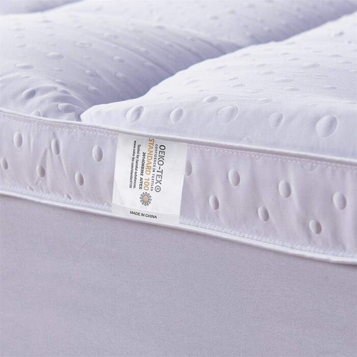 Наматрацник Bedecor Soft-Topper 180x200 см, масажний 3D-ефект, люкс, підматрацна накладка
