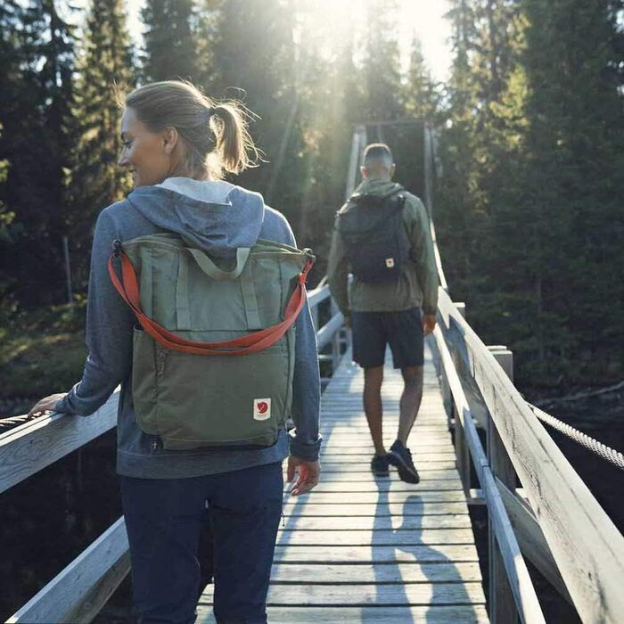 Рюкзак Fjällräven High Coast Totepack унісекс, 23 л, зелений