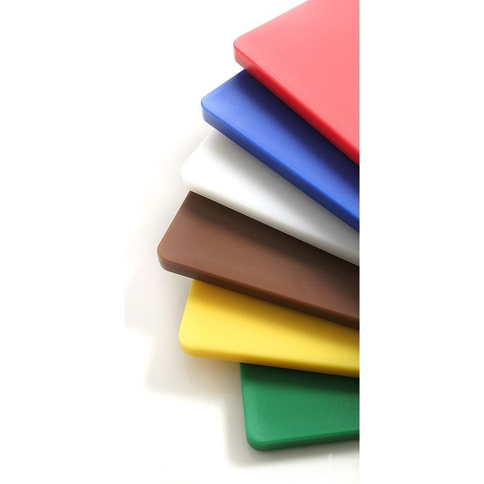 Дошка для нарізки HENDI HDPE 500, двостороння, HACCP, для птиці, 450x300x12,7 мм, жовта