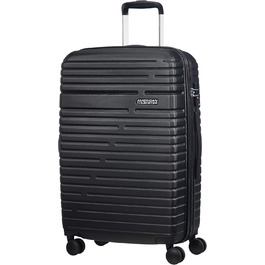 Валіза American Tourister Aero Racer Spinner 68 см, розширювана, 75,5 л, чорна