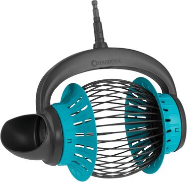 Обсборщик фруктів та горіхів Gardena combisystem Rollsammler, для зручного збору без нахилу, сумісний з ручками Gardena, легке очищення