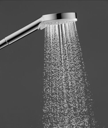 Душовий набір hansgrohe Crometta 0,65 м, водозберігаючий, білий/хром