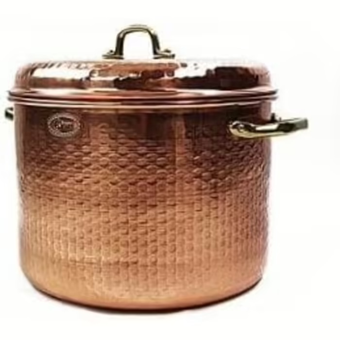 Каструля Copper Garden 8 л мідна з кришкою