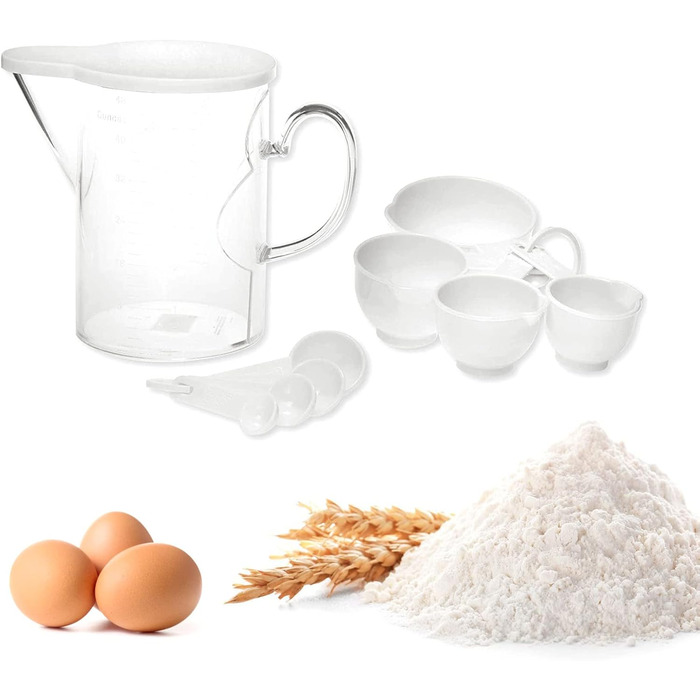 Мірний стаканчик і ложка Supreme Housewares, 10 шт., без бісфенолу А