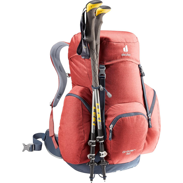 Рюкзак туристичний Deuter Gröden 32 Classic, червоно-синій, 32 л