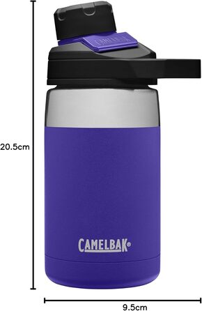 Термос-бутилка CAMELBAK Chute Mag 350 мл, нержавіюча сталь, чорна, унісекс