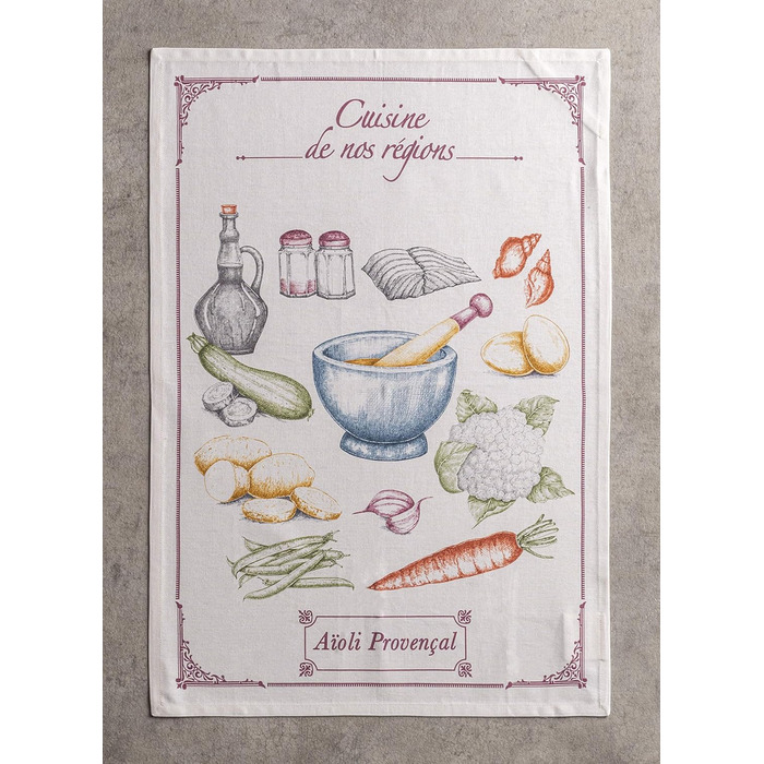 Кухонні рушники Maison d'Hermine Gastronomie, 100% бавовна, багатофункціональні, м'які та поглинаючі, для кухні та бару, 50,8x70,1 см