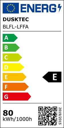 LED прожектор DUSKTEC для вулиці RGB, 80 Вт, диміруємий, з Bluetooth та APP, кольорозмінний, тепле біле світло, IP66, водонепроникний, для саду, комплект 2 шт.