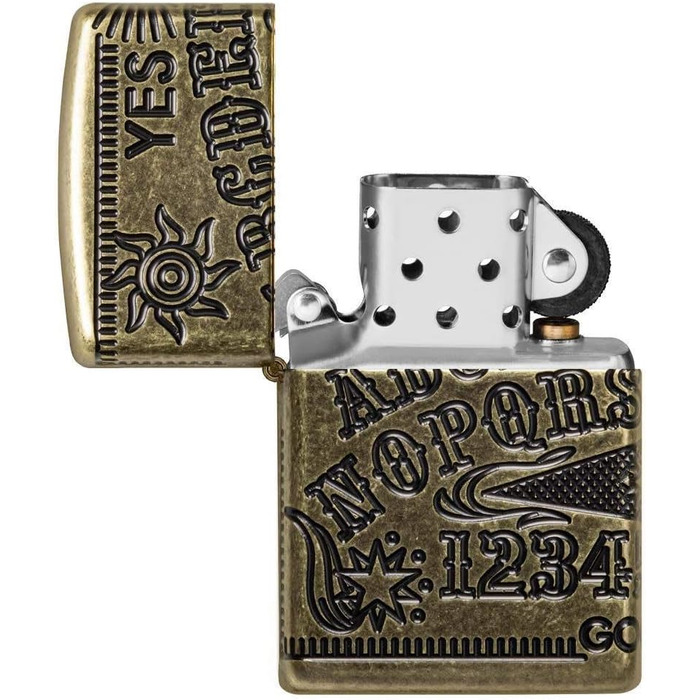Запальничка Zippo з зображенням дошки Уіджа, модель 49001 29561, оригінал, металева, подарункова
