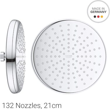 Верхній душ Grohe Tempesta 210, хром, 26408000