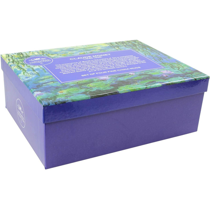 Набір чашок Lesser & Pavey з порцеляни Monet, різнокольорові, 4 шт.