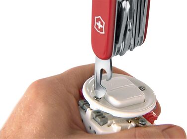 Швейцарський ніж Victorinox Pioneer X, мультитул 9 функцій, лезо, викрутка, відкривачка