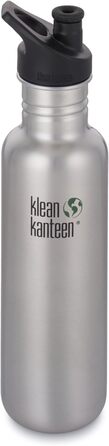 Пляшка з нержавіючої сталі Klean Kanteen Classic зі спортивною кришкою