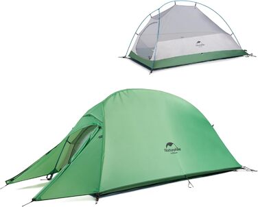 Намет Naturehike Cloud Up 1 для 1 особи, ультралегкий, 4-сезонний, для кемпінгу