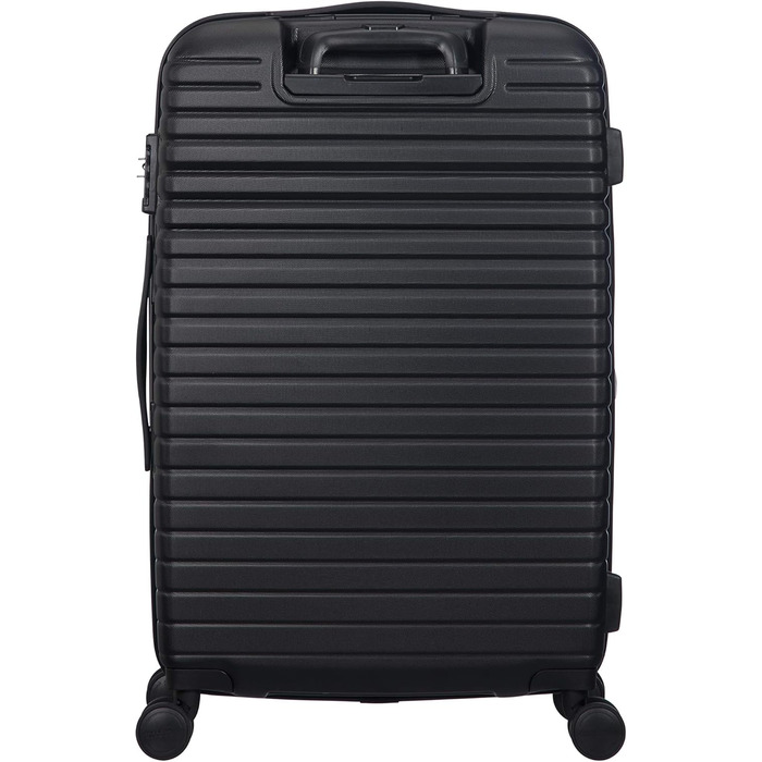 Валіза American Tourister Aero Racer Spinner 68 см, розширювана, 75,5 л, чорна
