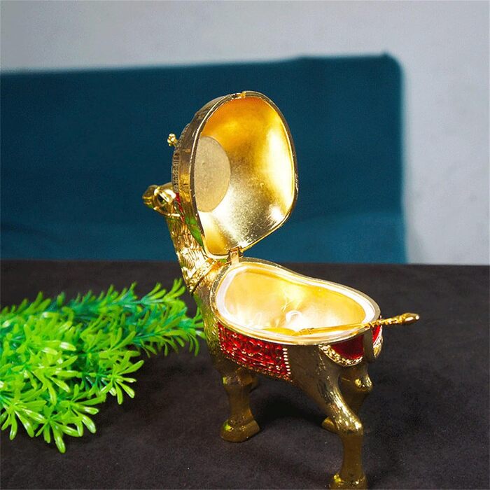 Цукорниця металевий верблюд Schmuck – фігурка для декору кухні, кафе, цукрова банка