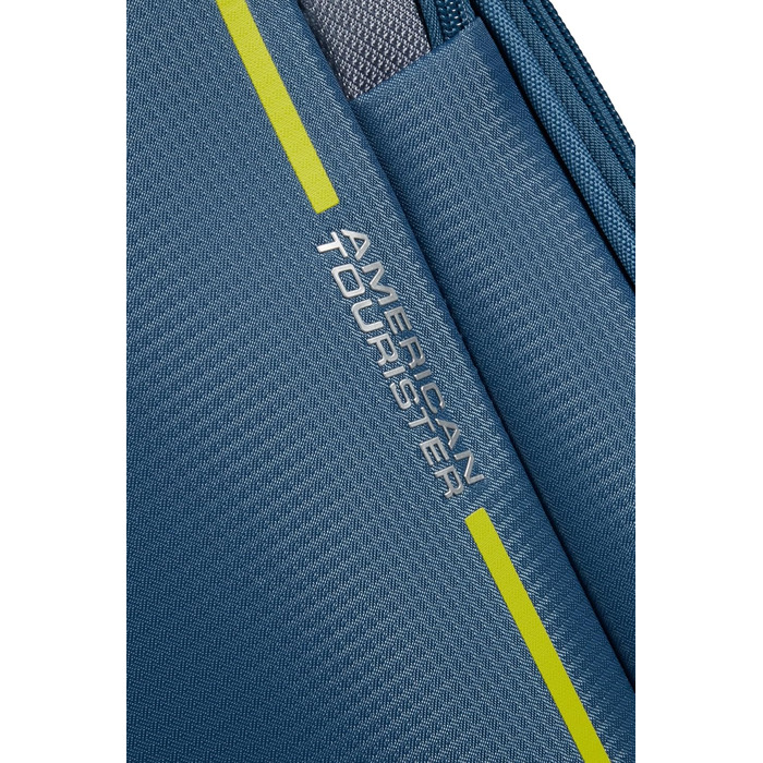 Валіза American Tourister Pulsonic Spinner L, розсувна, 81 см, 113/122 л, синя (Coronet Blue), валіза S (55 см, 43.5 л)