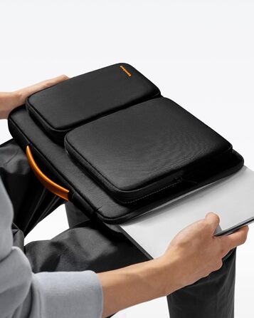 tomtoc 360° Захисний чохол для ноутбука 16'' MacBook Pro M4/M3/M2/M1 Pro/Max (2019-2024), сумка для ноутбука, сумісна з ASUS Vivobook 15/16, Dell Inspiron 15