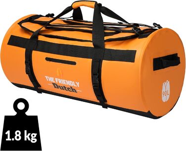 Велика водонепроникна спортивна сумка-дюфел The friendly Dutch 90L для чоловіків, рюкзак та дорожня сумка